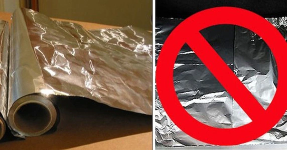 Eat aluminum foil