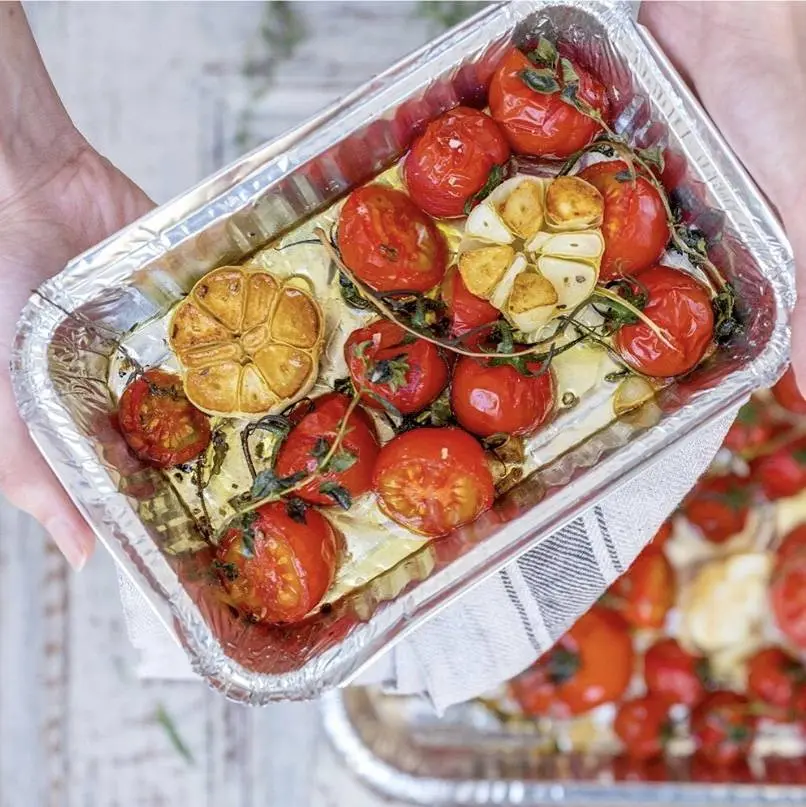 aluminum foil lunch box