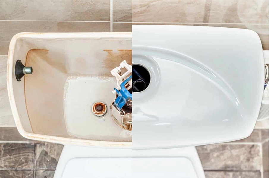 take care of your toilet tank for leaks
