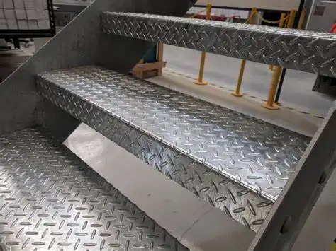 4x8 aluminum checker plate for step treads