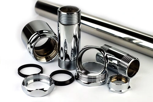 aluminum chrome plating for hardware