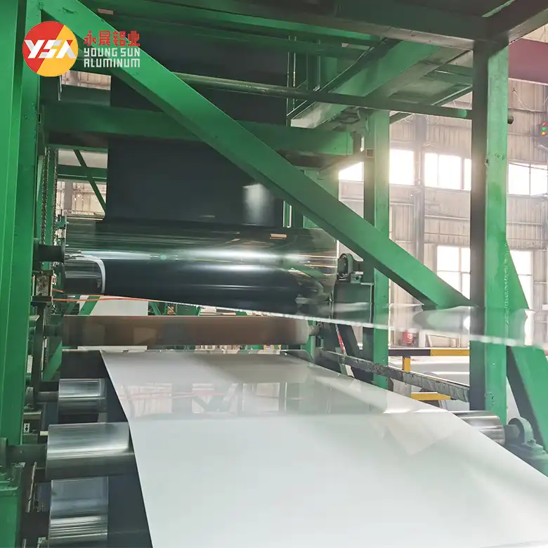 aluminum plate with protective coating
