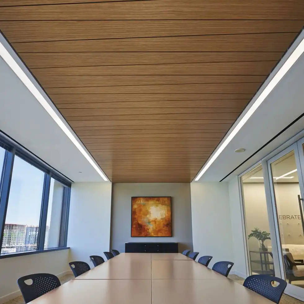 wood ceiling panels