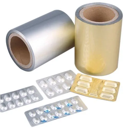 drug packaging of aluminum foil