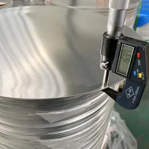 YSA aluminum circle thickness measurement