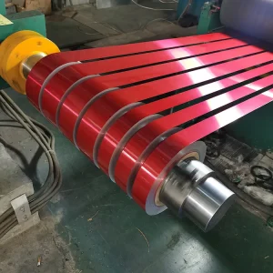 color aluminum strip for radiator fin