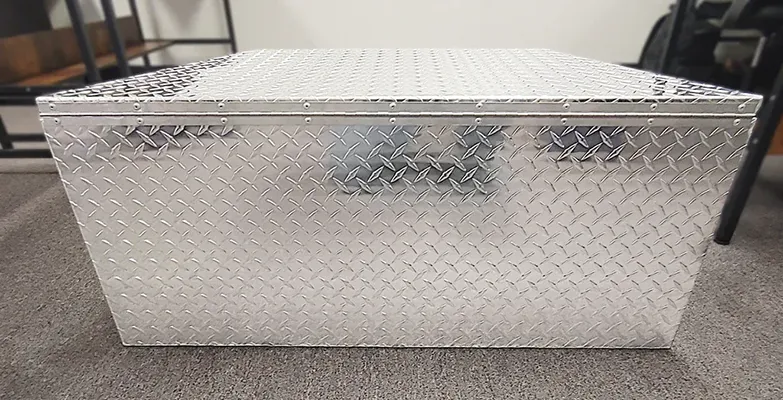 aluminum tool box