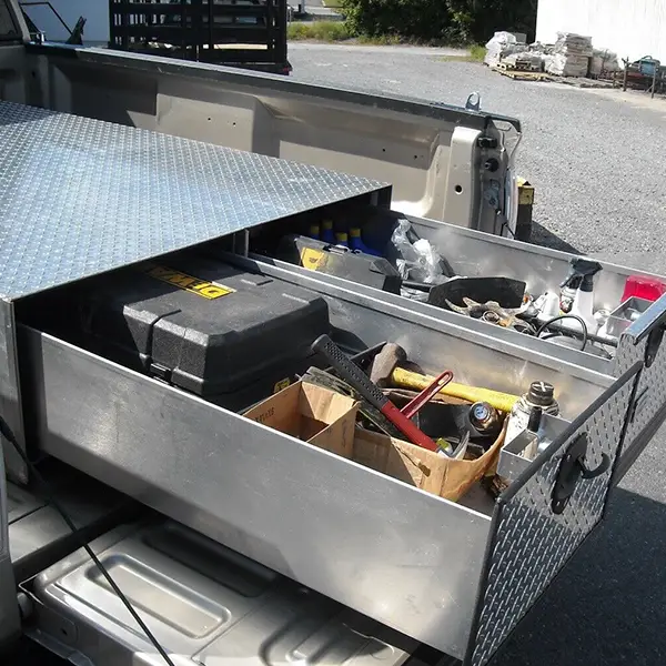 aluminum trailer tongue box