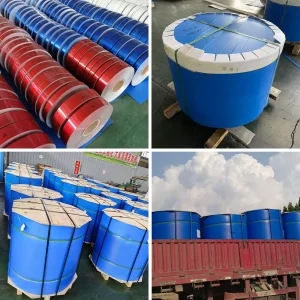 aluminum coil packaging and shipping