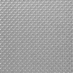 linen pattern of embossed aluminum foil
