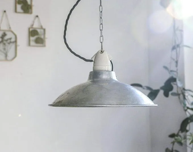 Aluminium lampshade