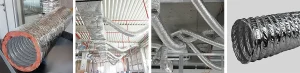 aluminum foil flexible duct applications