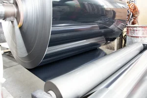 Black AL/PET Aluminium Laminating Foil Jumbo Roll