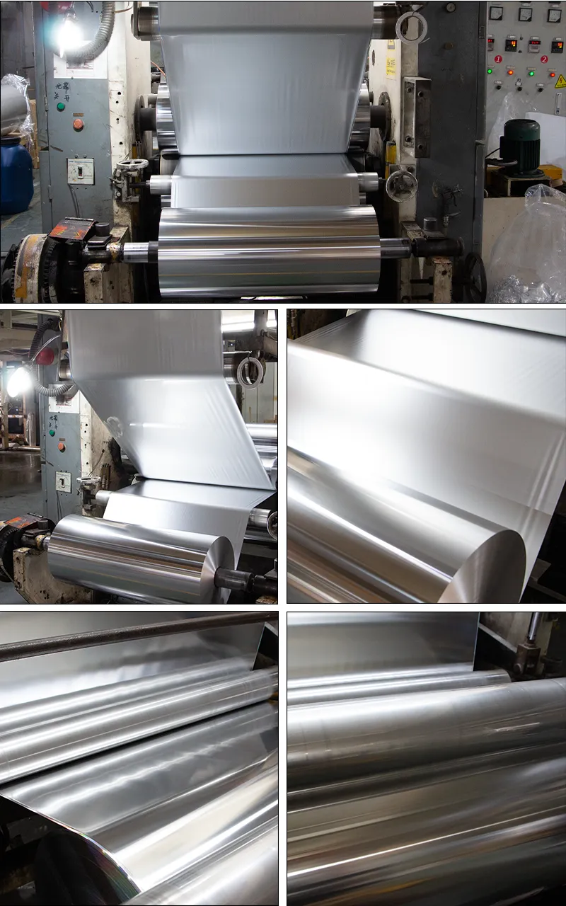 Double Side Laminated Film For Flexible Duct Production Show