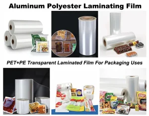 PET PE Transparent Laminated Film For Packaging Application