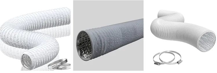 Single Side Duct Foil With White Color Applications