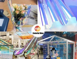 Colorful Transparent Laser Film Product Applications