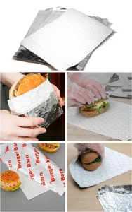 burger foil applications