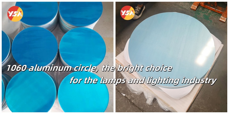 1060 aluminum circle, the bright choice for the lamps and lighting industry