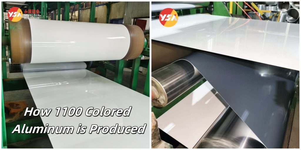 How 1100 Colored Aluminum is Produced